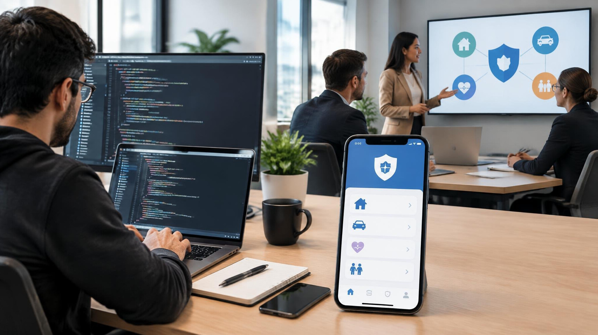 modern insurance app
